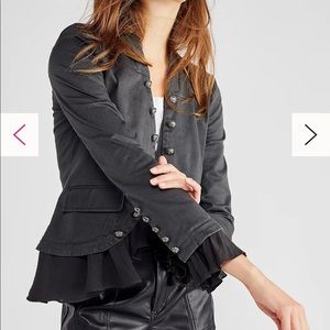Free People Ruffles Romance Jacket